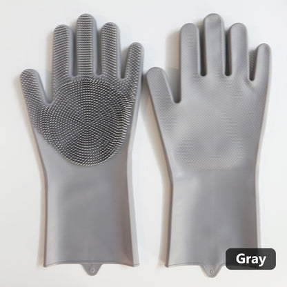 Guantes de Silicona para Limpieza