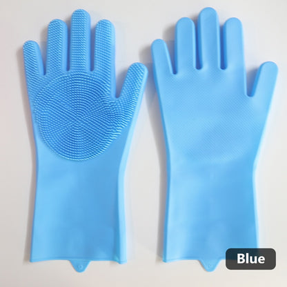 Guantes de Silicona para Limpieza