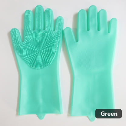 Guantes de Silicona para Limpieza